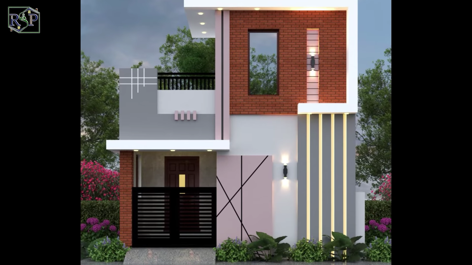 25th Project — Modern residential elevation